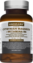 Kompleks witamin i minerałów Singularis Superior Cytrynian Magnezu + Witamina B6 120 tabs (5903263262725) - obraz 1
