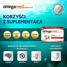 Жирні кислоти Omegamed Resistance 5+ DHA Vitamins DC Zinc 30 шт (5901785303612) - зображення 4