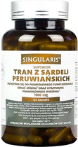 Kwasy tłuszczowe Singularis Superior Tran with Peruvian Anchovy 120 caps (5903263262466) - obraz 1