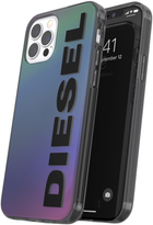 Панель Diesel Plecki Diesel для Apple iPhone 12/12 Pro для Apple iPhone 12/12 Pro Holographic/Black (8718846085830) - зображення 1