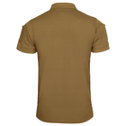 Футболка поло термоактивна MIL-TEC Tactical Polo Quickdry Темний койот, XXL - зображення 6