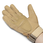 Перчатки полнопалые с косточками Oakley Койот, L - изображение 2