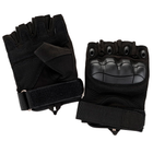 Перчатки беспалые Outdoor Tactics с защитой Black, XL - изображение 6