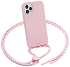 Etui plecki Laut Pastels Necklace do Apple iPhone 12 Pink (4895206919418) - obraz 1