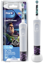 Електрична зубна щітка Oral-b Braun Vitality D100.413 Kids 3+ Lightyear (4210201421641) - зображення 1