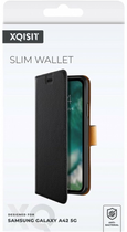 Чохол-книжка Xqisit Slim Wallet для Samsung Galaxy A42 5G Black (4029948200286) - зображення 3