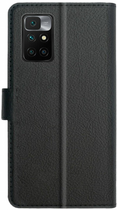 Etui z klapką Xqisit Slim Wallet do Xiaomi Redmi 10 2022 Black (4029948216539) - obraz 2