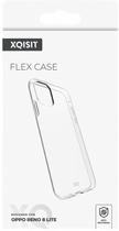 Панель Xqisit Flex Case для OPPO Reno 8 Lite Clear (4029948219448) - зображення 3