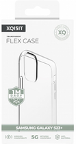 Etui plecki Xqisit Flex Case do Samsung Galaxy S23 Plus Clear (4029948606347) - obraz 4