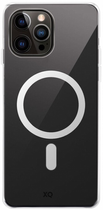 Etui plecki Xqisit Flex Case MagSafe do Apple iPhone 15 Pro Max Transparent (4029948227672) - obraz 1