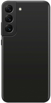 Панель Xqisit Silicone Case для Samsung Galaxy S21 FE Black (4029948220802) - зображення 1