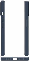 Панель Xqisit Silicone Case для Apple iPhone 14 Pro Max abyss Blue (4029948219783) - зображення 3