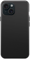 Панель Xqisit Silicone Case MagSafe для Apple iPhone 15 Black (4029948227405) - зображення 1
