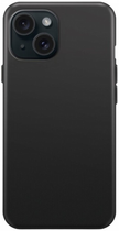 Панель Xqisit Silicone Case MagSafe для Apple iPhone 15 Plus Black (4029948227429) - зображення 1