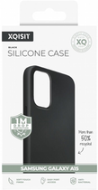 Панель Xqisit Silicone Case для Samsung Galaxy A15 4G/15 5G Black (4029948106410) - зображення 4