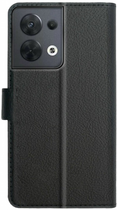 Etui z klapką Xqisit Slim Wallet Selection do Oppo Reno 8 Black (4029948221205) - obraz 2
