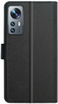 Etui z klapką Xqisit Slim Wallet Selection do Xiaomi 12 Lite Black (4029948220536) - obraz 2