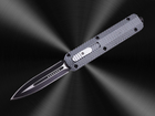 Нож Складной Фронтальный Тактический CARBON 177, долговечный механизм, сталь 440C - изображение 6