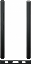 Панель Xqisit Silicone Case Case для Samsung Galaxy S22 Ultra Black (4029948218168) - зображення 3