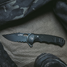 Нож складной SOG SEAL XR Partially Serrated черный - изображение 7