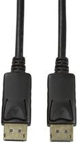 Кабель Logilink DisplayPort – DisplayPort 1.2, 7.5 м Black (4052792045581) - зображення 2