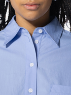 Koszula damska bawełniana Olaf WMN W140303 S Niebieska (8720104767877) - obraz 3