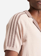 Сорочка бавовняна літня чоловіча Adidas Premium Knitted IS1414 L Бежева (4066757906350) - зображення 3