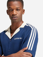 Сорочка бавовняна літня чоловіча Adidas Premium Knitted IU0223 L Синя (4066757908996) - зображення 3
