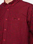 Koszula męska bawełniana Lee Cooper NEW TENBY -LK18 XL Czerwona (5904347390365) - obraz 4