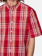 Koszula męska bawełniana Lee Cooper NEW TENBY2-LK16 L Czerwona (5904347390556) - obraz 3