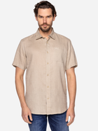Koszula męska bawełniana Lee Cooper ROGER2-2020 L Beżowa (5904347391348) - obraz 3