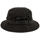 Панама тактична 5.11 Tactical Boonie Hat Black S/M (89422-019) - зображення 1