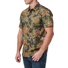 Сорочка тактична 5.11 Tactical Wyatt Print Short Sleeve Shirt Sage Green Canopy Camo XL (71231-1095) - изображение 4