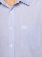 Сорочка бавовняна чоловіча Lee Cooper VITO-1017 L Блакитна (5904347390990) - зображення 3