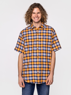 Koszula męska bawełniana Lee Cooper WALTER2-9107 S Pomarańczowa (5904347389772) - obraz 3
