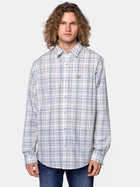 Koszula męska bawełniana Lee Cooper WILL-9130 L Blado-niebieska (5904347389741) - obraz 1