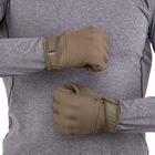Перчатки тактические с закрытыми пальцами Military Rangers BC-9878 XL Оливковый - изображение 4