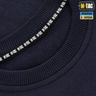 Пуловер тактический (кофта) M-Tac 4 Seasons Dark Navy Blue Размер M - изображение 5