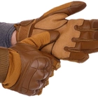 Перчатки тактические с закрытыми пальцами SP-Sport BC-8797 L Койот - изображение 3