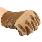 Перчатки тактические с закрытыми пальцами SP-Sport BC-8795 L Койот - изображение 2