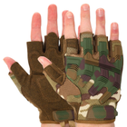 Перчатки тактические с открытыми пальцами SP-Sport BC-8808 L Камуфляж Multicam - изображение 1