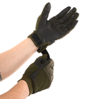 Перчатки тактические с закрытыми пальцами SP-Sport BC-8795 L Оливковый - изображение 4