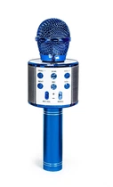 Бездротовий мікрофон-караоке Wster, MP3, Bluetooth. Blue (1352068471)