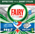 Tabletki do zmywarek Fairy Platinum Plus All in One 17 szt (8006540728772) - obraz 1