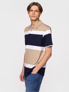 Koszulka polo męska Lee Cooper ABEL-4136 L Beżowa (5904347393021) - obraz 3