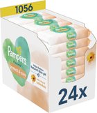 Набір Дитячі вологі серветки Pampers Harmonie Protect&Care 24х44 шт (8700216250603)