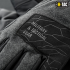 Перчатки зимние Tactical M-Tac L Grey Extreme Dark - зображення 7