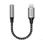 Переходник AUX Proove SoundMesh Lightning to 3.5mm gray