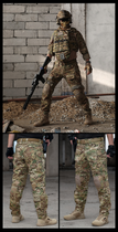 Бойові штани IDOGEAR G3 Combat Pants Multicam з наколінниками, L - зображення 4