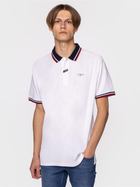 Koszulka polo męska Lee Cooper FALCON-2434 L Biała (5904347391829) - obraz 3